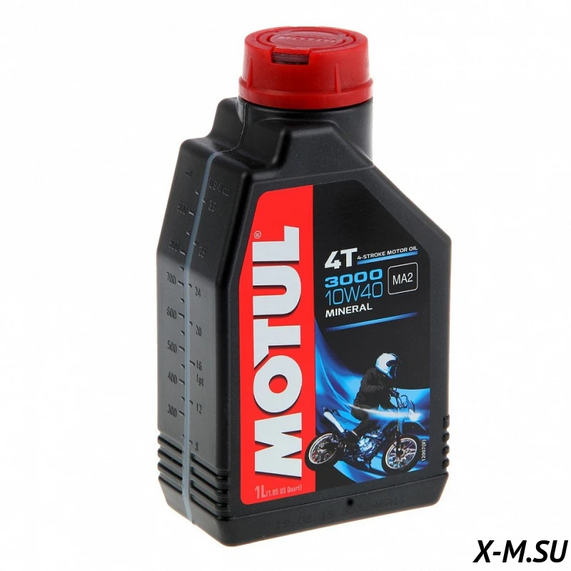 Масло мот. MOTUL 3000 4T 10W 40 1л Масло мот. MOTUL 3000 4T 10W 40 1л
