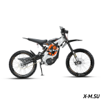 Электромотоцикл WHITE SIBERIA SUR-RON X Light bee 6000W 60V40AH (серебро)