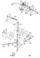 Топливный насос (электрический) 2-Х ТАКТНОГО ПЛМ MERCURY 60 Серийный номер от 0P325500 и выше