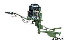 Мотор болотоход Бурлак-М2 Loncin 24 лс, эл.запуск