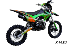 Питбайк BSE EX 17/14 Green Orange Ant (040)