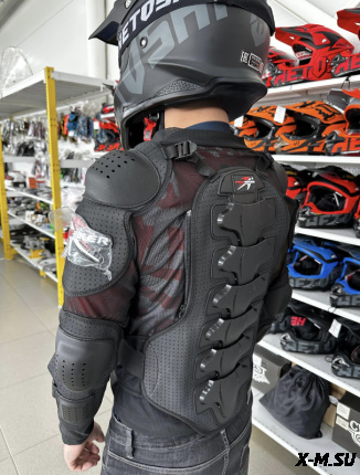 Мотозащита (черепаха) Pro-Biker XD4-37 цв. Черный р. XXL