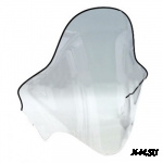 Стекло ветровое для снегохода Тайга Патруль, SWT, 550 SE (выс. 65см, толщ. 2мм, ПЭТг)