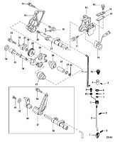 Кулачек передачи, Jet 4-Х ТАКТНОГО ПЛМ MERCURY 30 Серийный номер от 0R106999 и выше