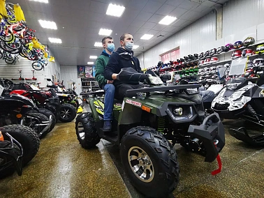 Квадроцикл PROMAX STORM 300сс PRO "АНТИВИБРАЦИОННЫЙ"