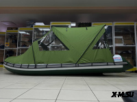 Ходовой комб. (носовой+основной) тент MISHIMO 370 LITE/PRO/LITE DF зеленый