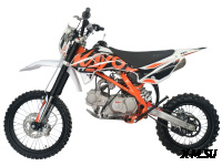 Питбайк KAYO BASIC K125EM 17/14 KRZ (механ. сцепл., эл. стартер)